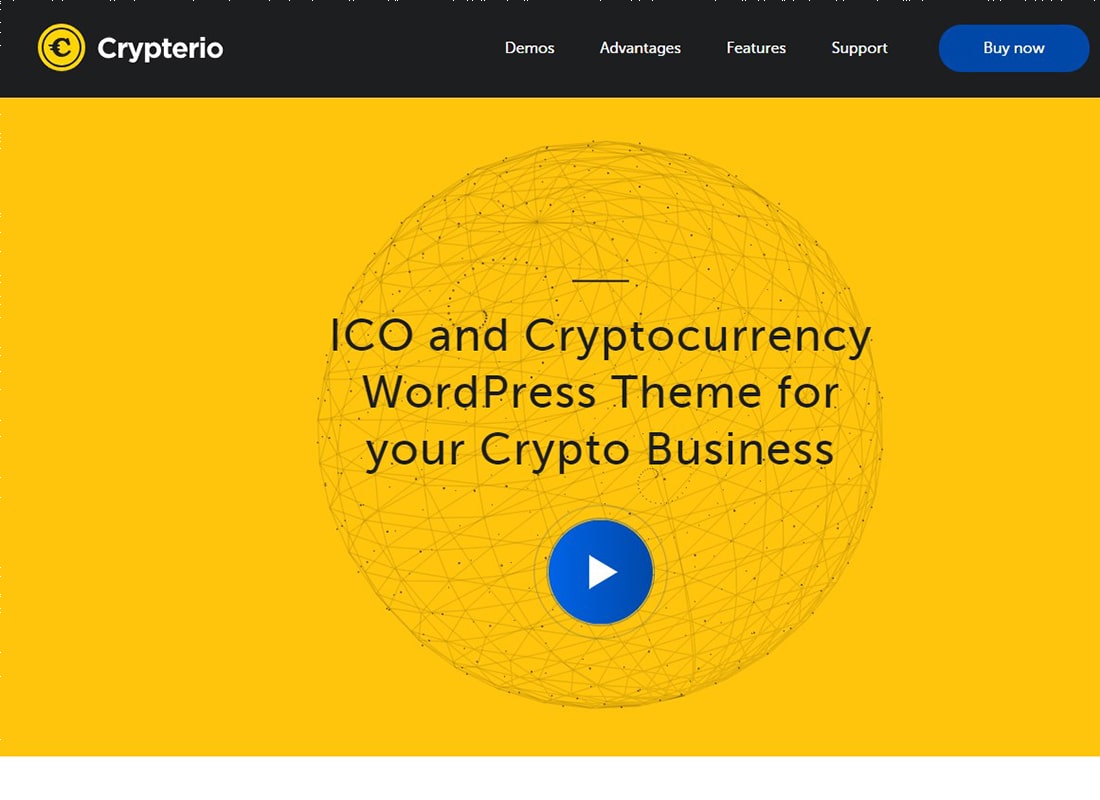 加密貨幣 | ICO 和加密貨幣 WordPress 主題
