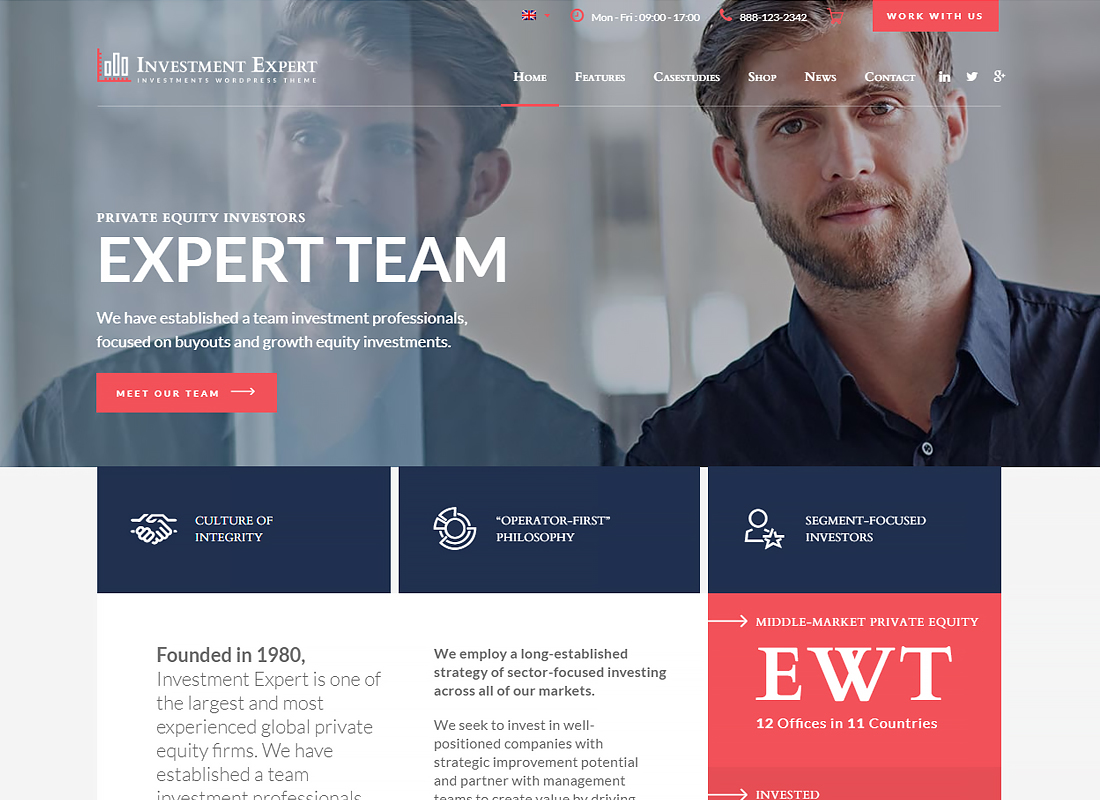 Expert en investissement - Thème d'affaires pour les experts en investissement en conseil financier + RTL