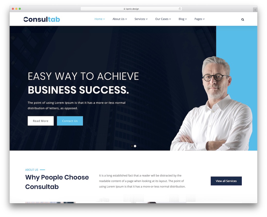 consultab comptable thème wordpress