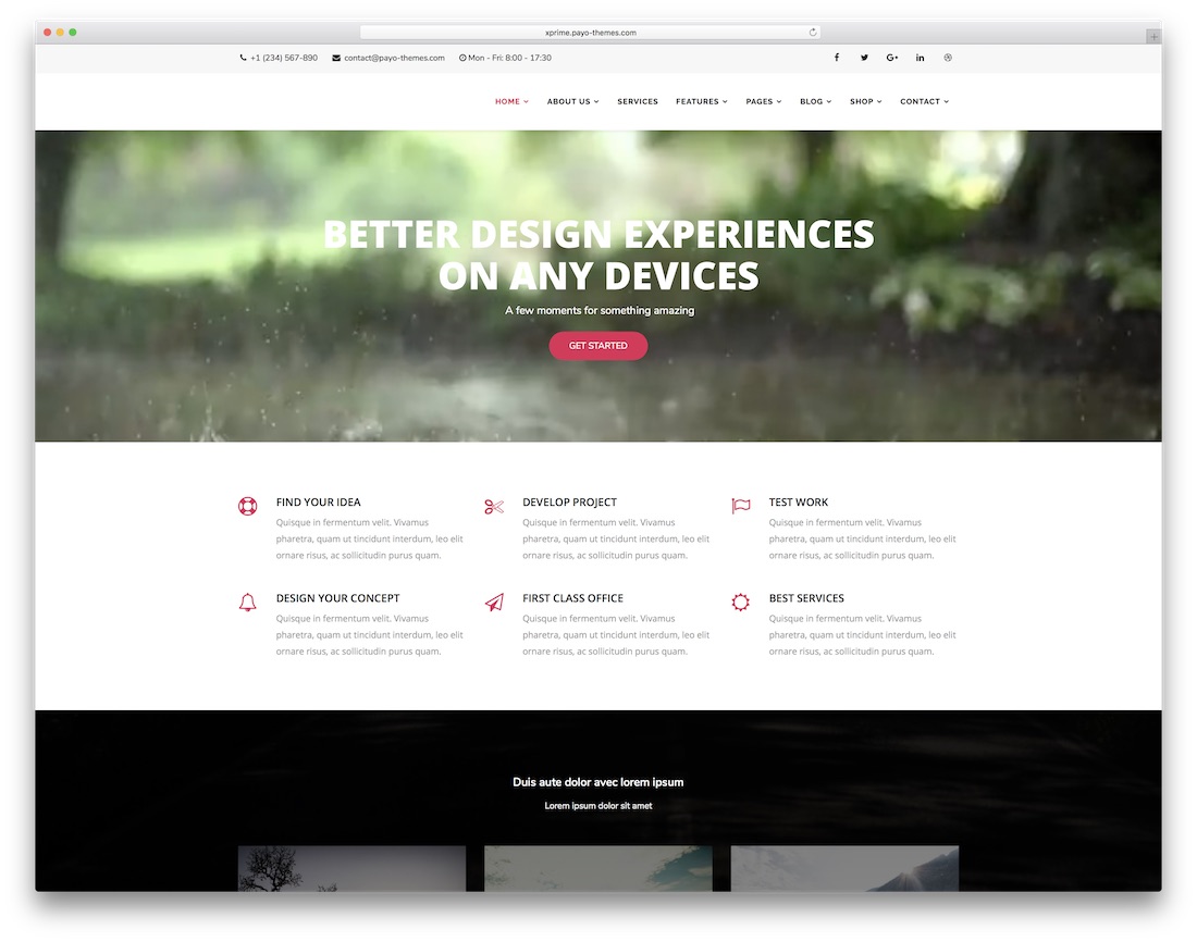 xprime joomla 業務模板