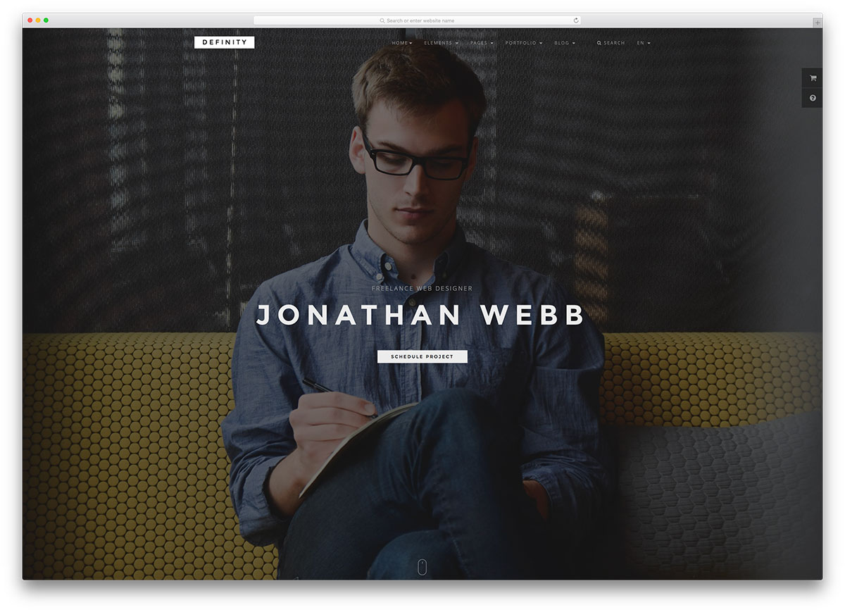 definity-fullscreen-resume-website-template