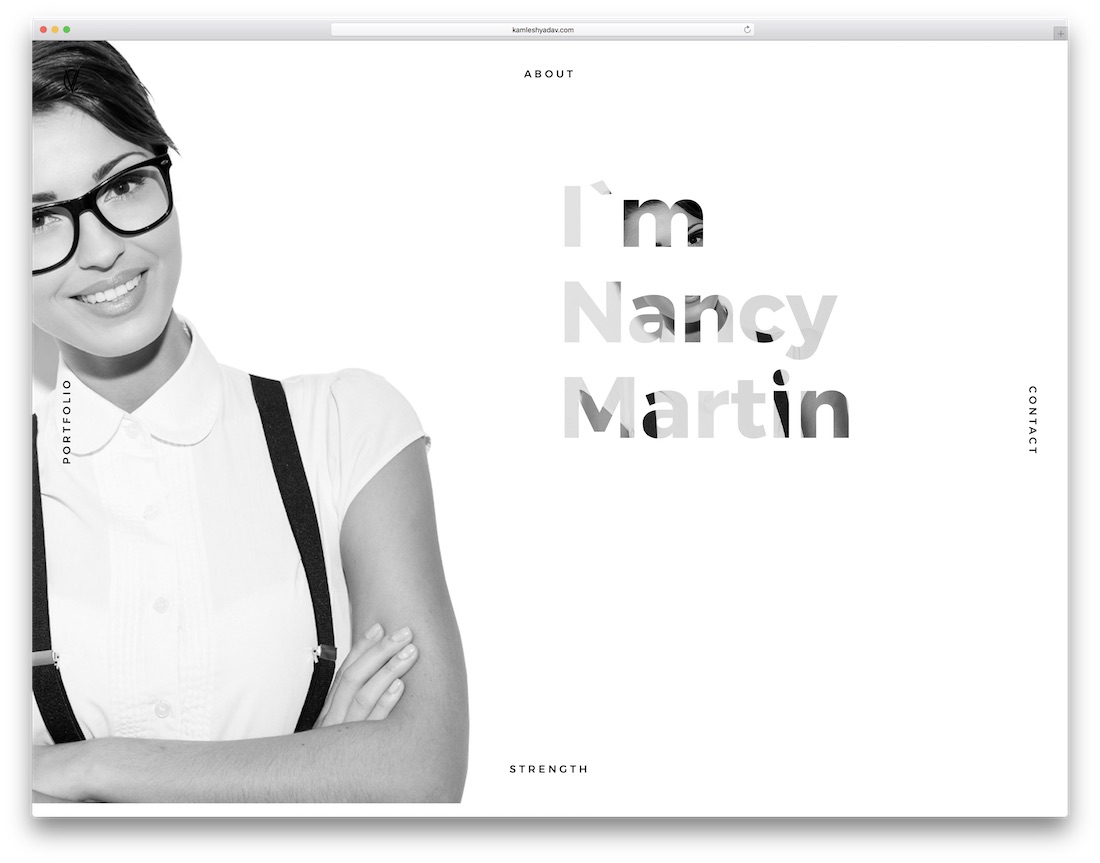 modèle de CV portfolio et cv