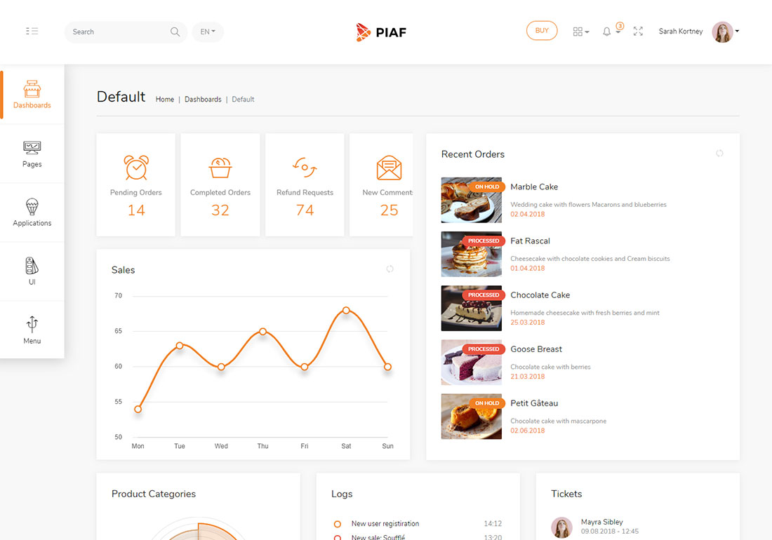 Piaf VueJS
