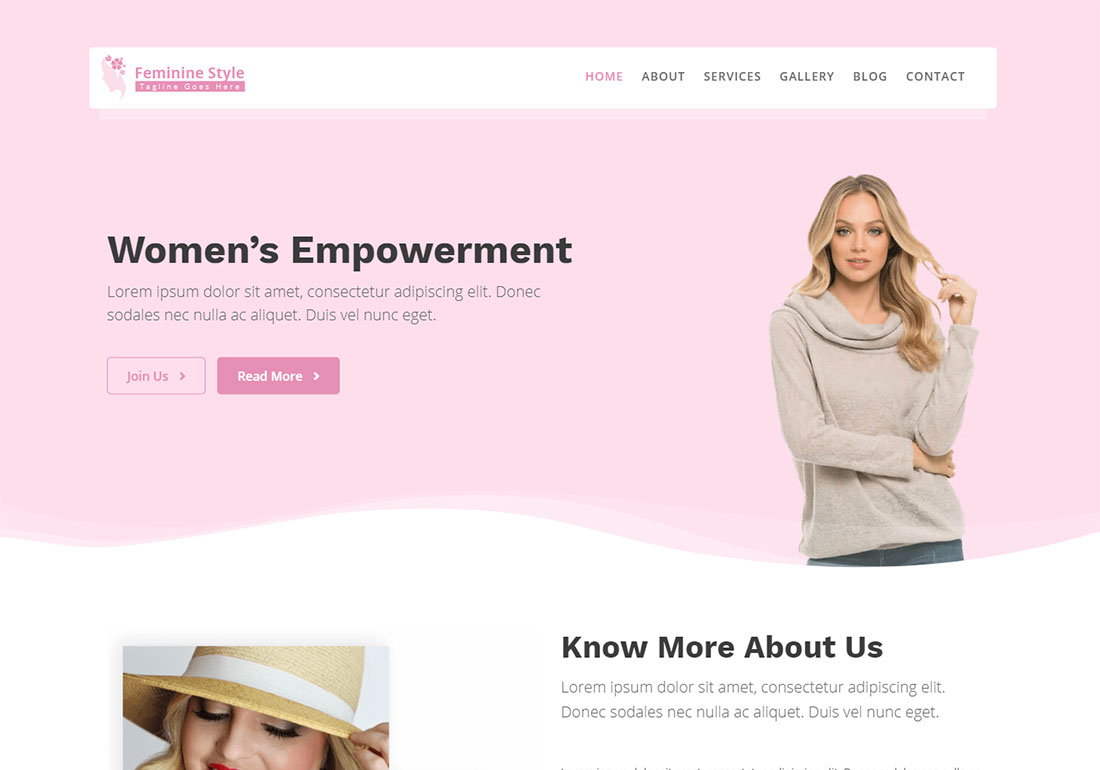 Style féminin