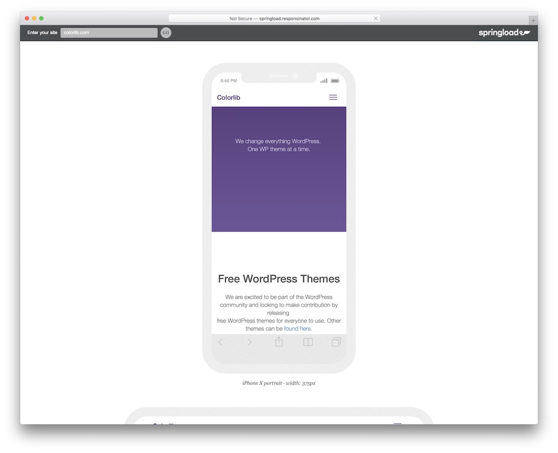 ferramenta de web design responsinator