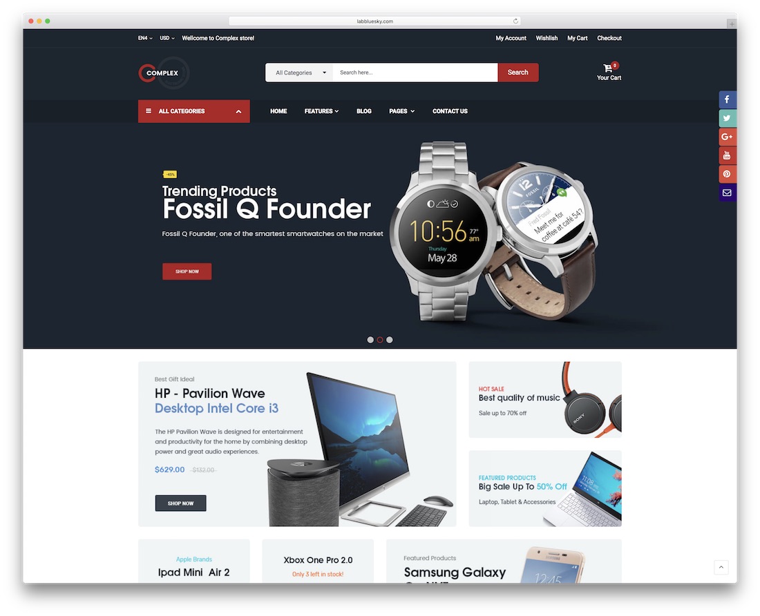 karmaşık magento teması