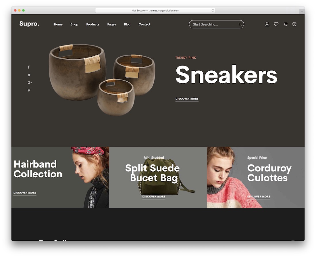 süper magento teması