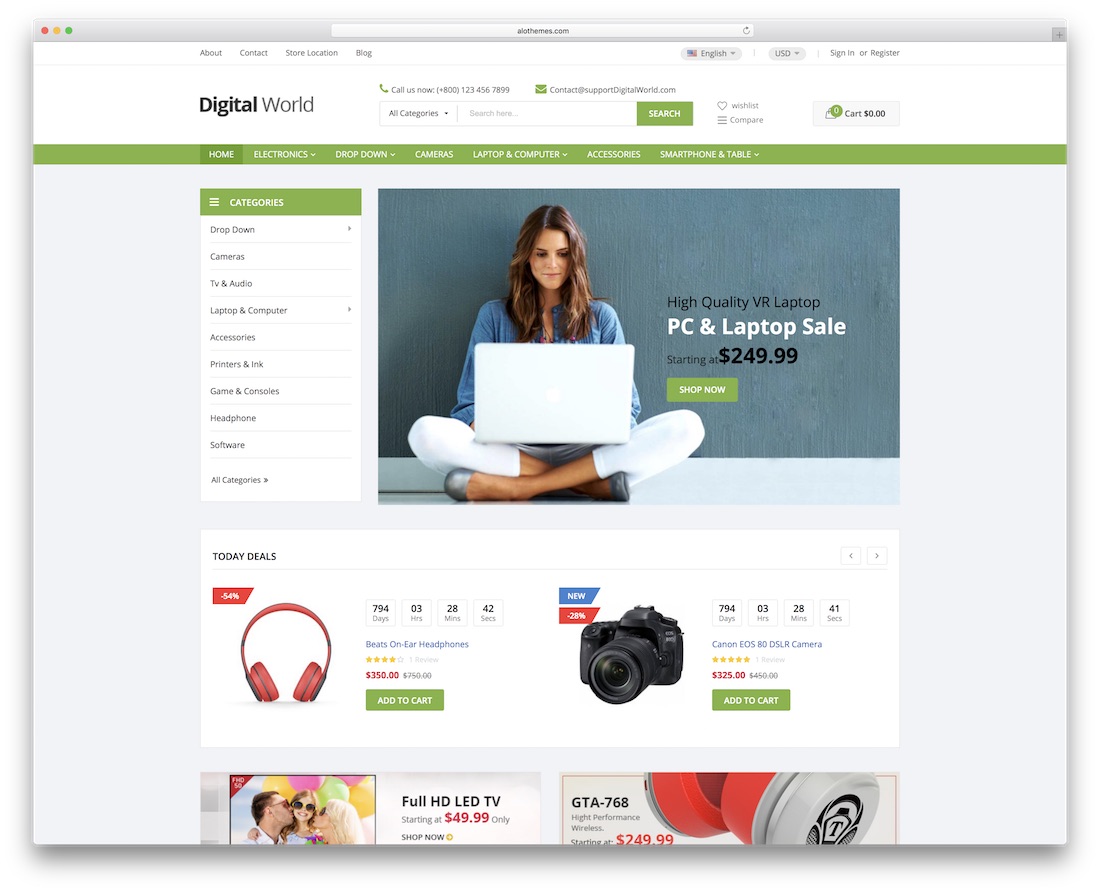 dijital dünya magento teması