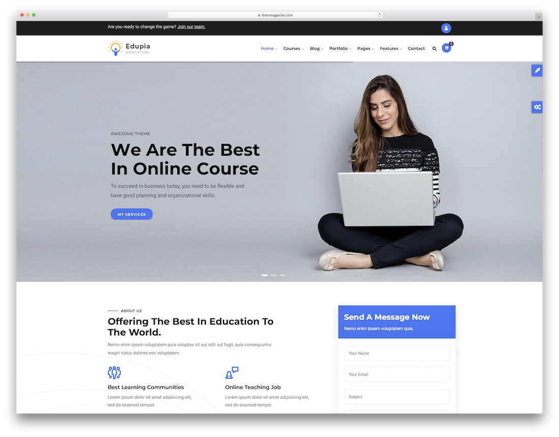 modèle de commerce électronique drupal edupia