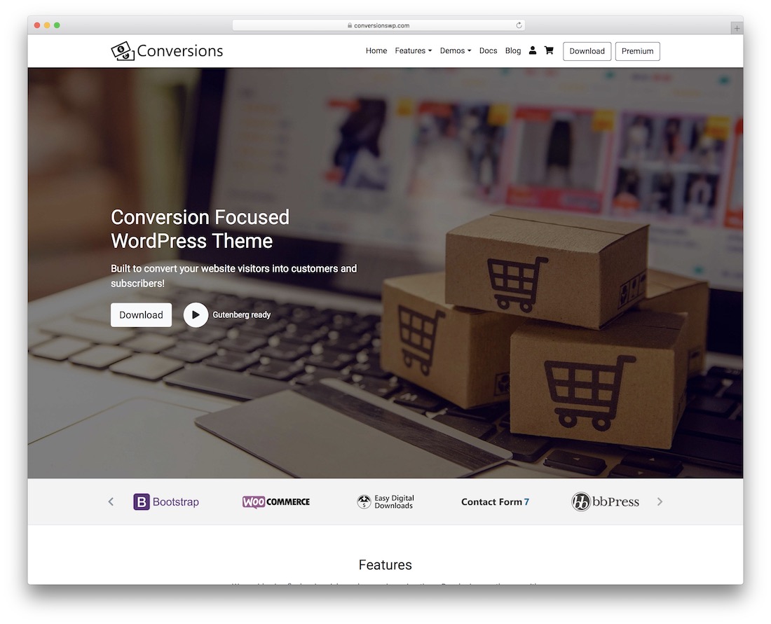 thème bbpress gratuit de conversions