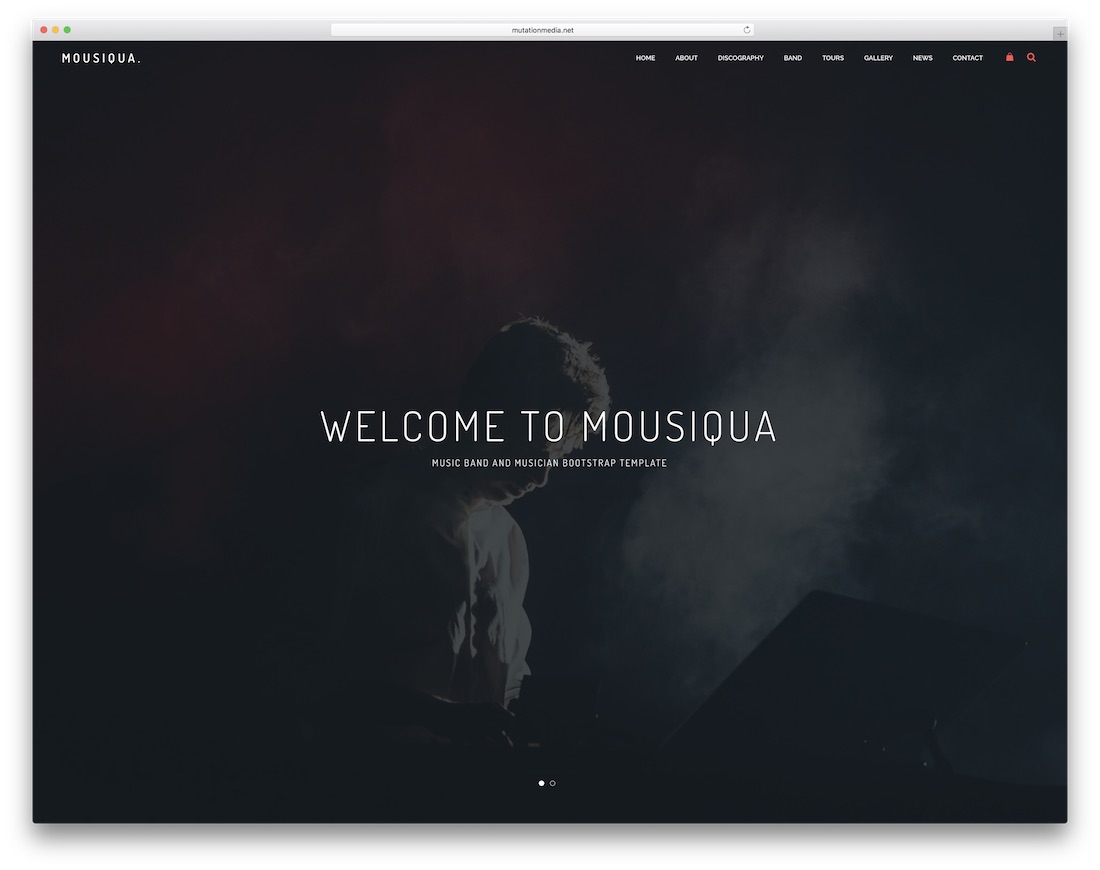 mousiqua 引導音樂模板