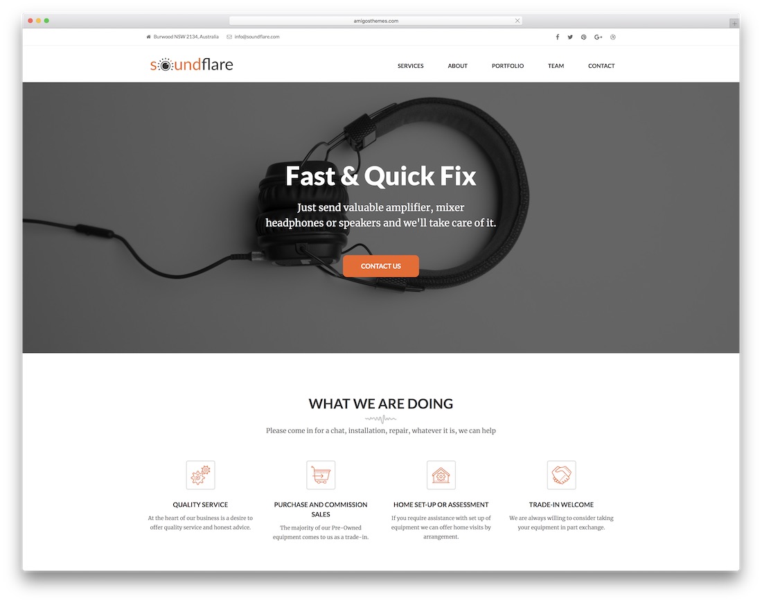 soundflare bootstrap 音樂模板