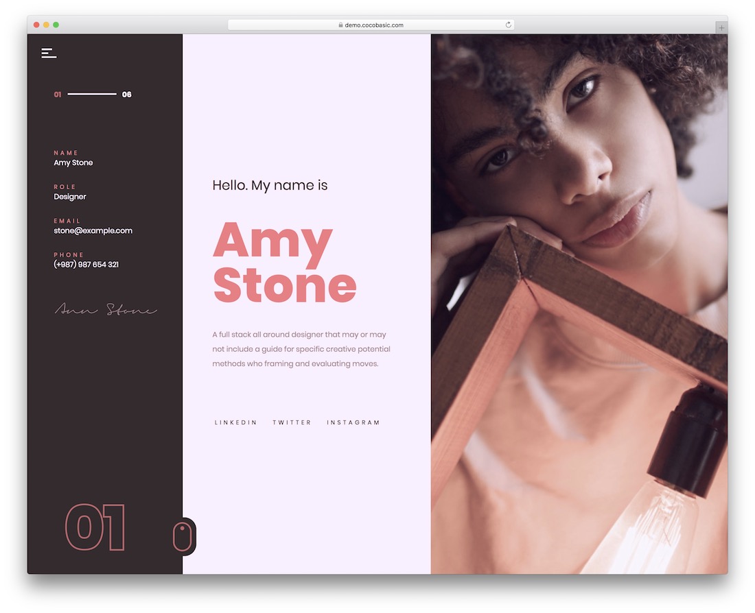 volos unikalny motyw wordpress
