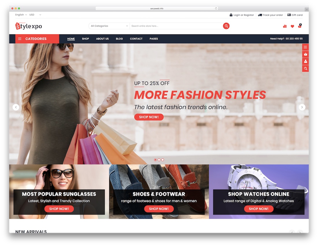 stylexpo Mehrzweck-Website-Vorlage