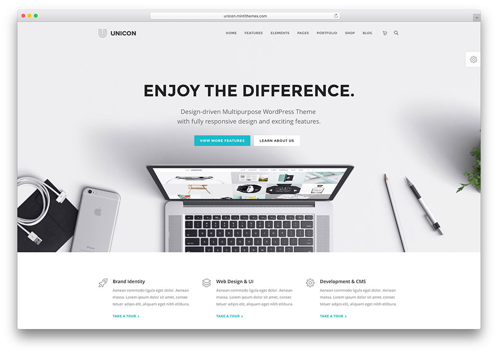 Unicon-Technologie-zentriertes-Mehrzweck-Theme