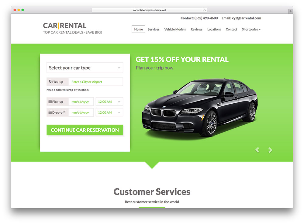 location-de-voiture-le-thème-wordpress-le-plus-populaire-