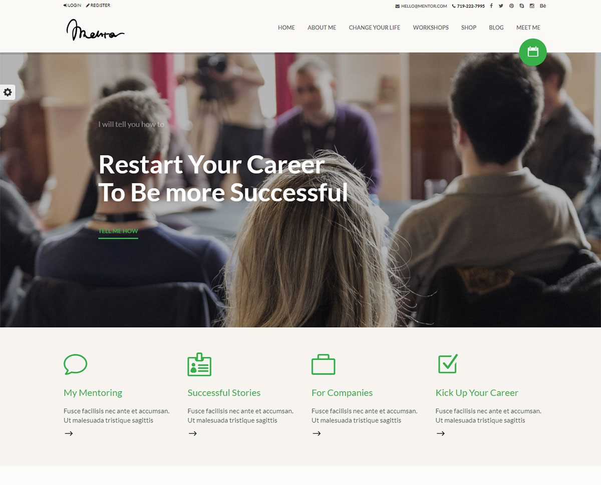 mentor thèmes wordpress