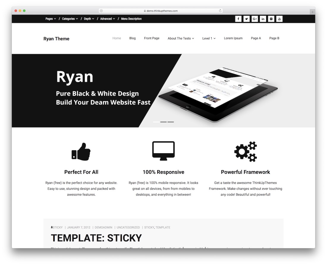ryan boxed darmowy motyw wordpress