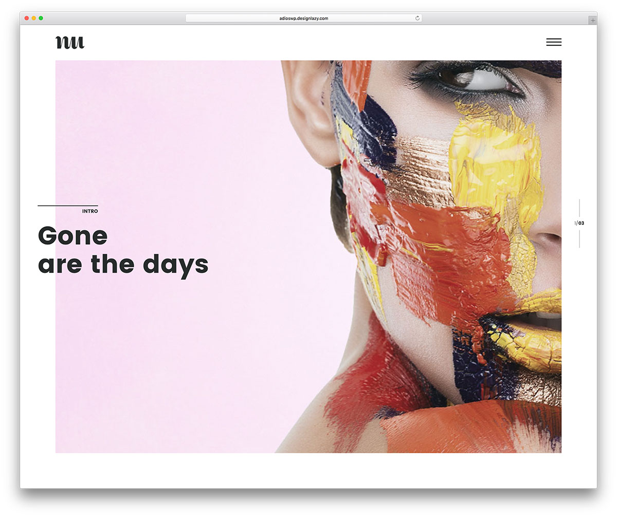 adios-simple-artist-portfolio-wordpress-theme