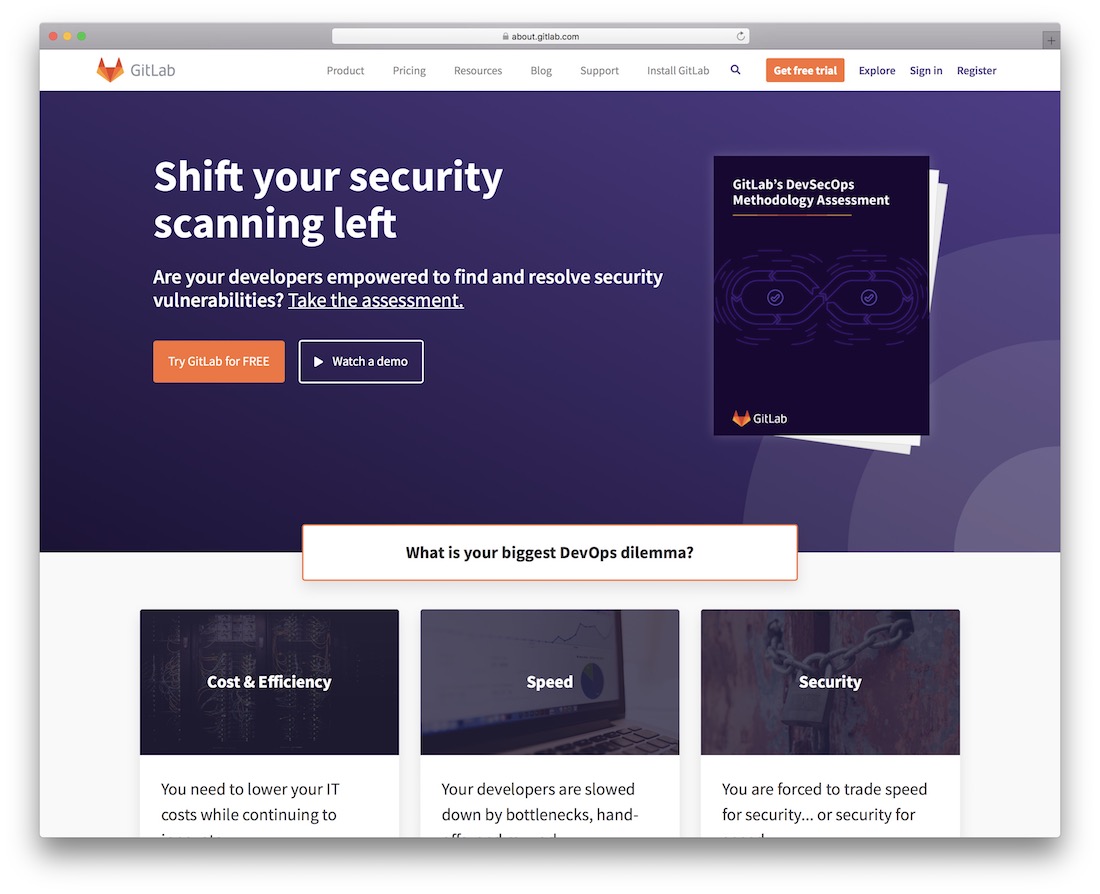 narzędzie do śledzenia błędów gitlab