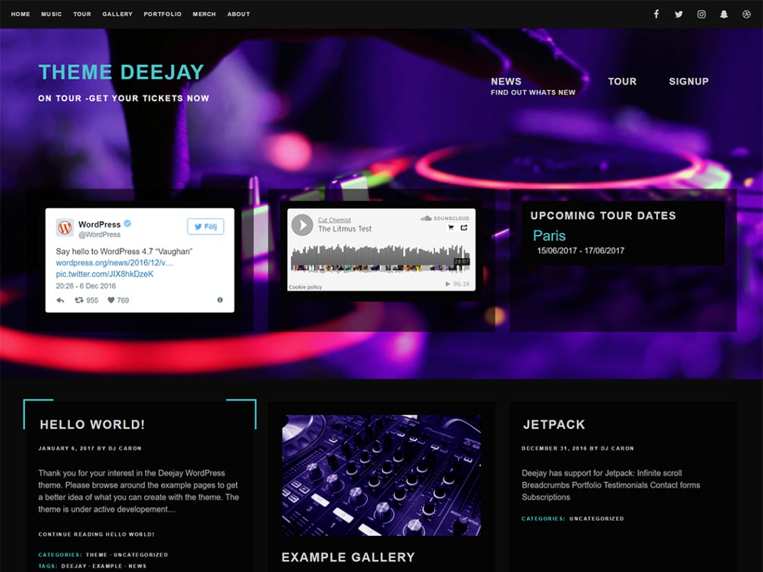 darmowe motywy zespołu wordpress