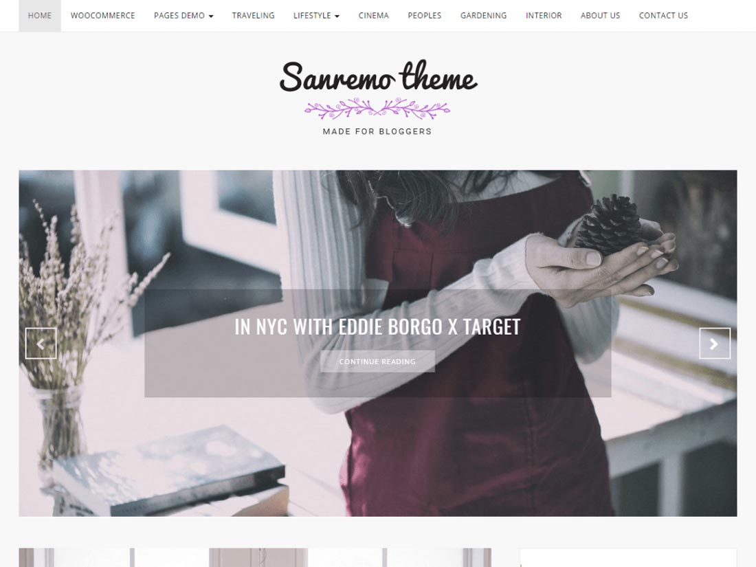 tema WordPress de moda grátis