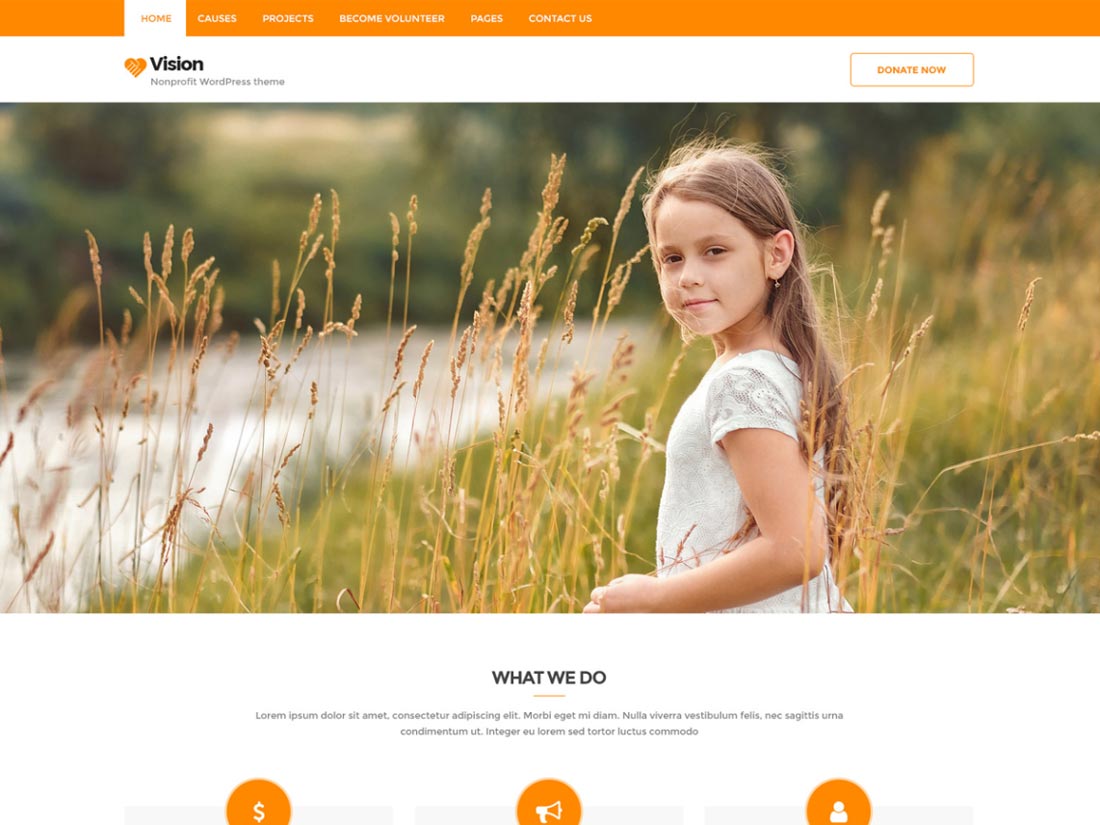 darmowe motywy WordPress na cele charytatywne
