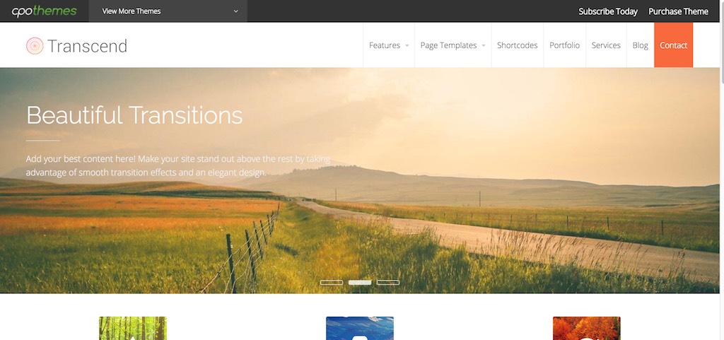 تجاوز - مجرد موقع آخر لـ CPOThemes Collection دقيقة