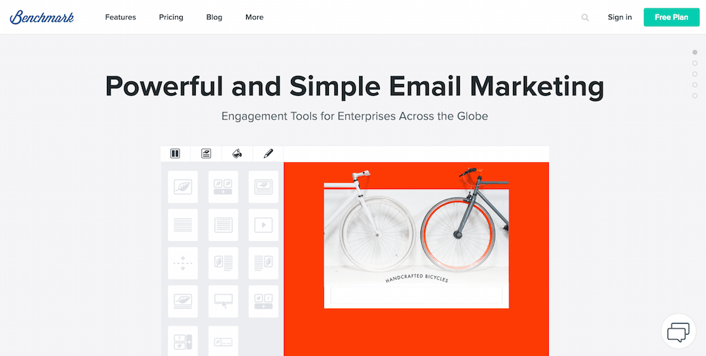 Email di riferimento dei servizi di email marketing