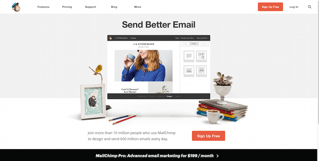 Invia email migliori MailChimp