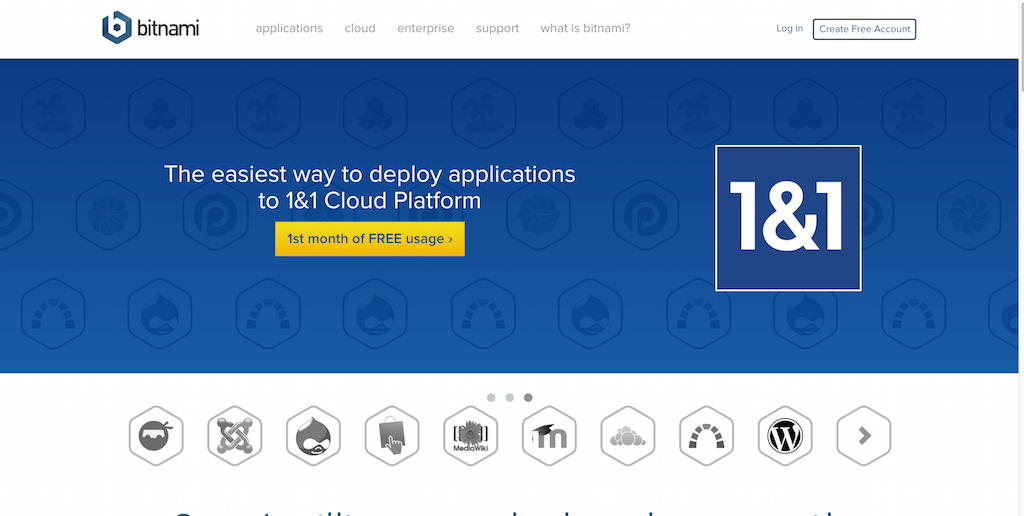 Hosting cloud Bitnami