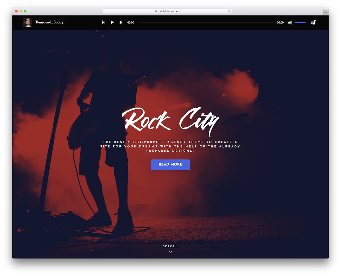 tema de wordpress gratis de diario de música