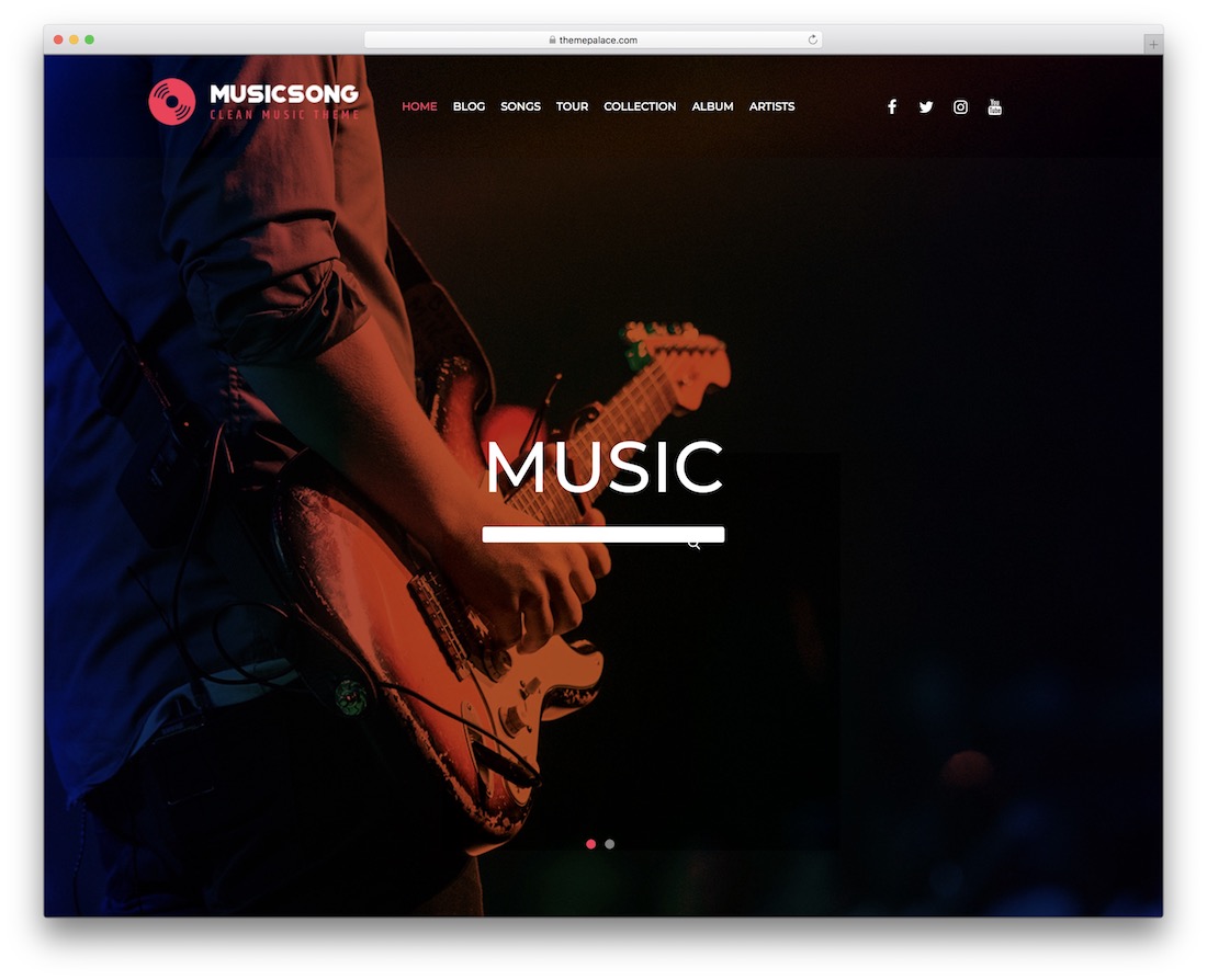 tema de wordpress gratis musicsong