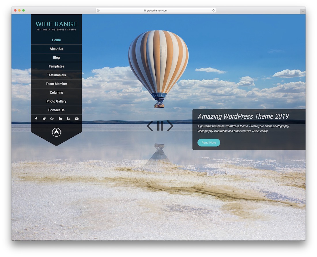 tema de wordpress gratuito de amplia gama lite