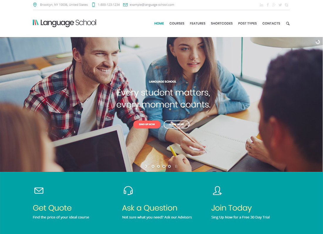 linguagem-escola-cursos-aprendizagem-gestão-sistema-educação-wordpress-tema