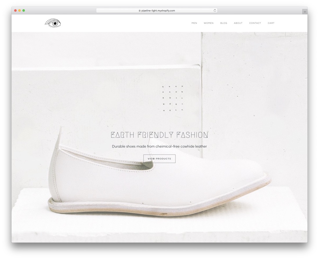 Pipeline shopify Parallax-Thema