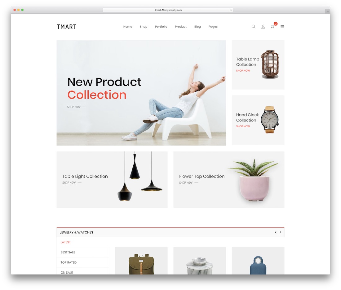 tema de tecnología tmart shopify