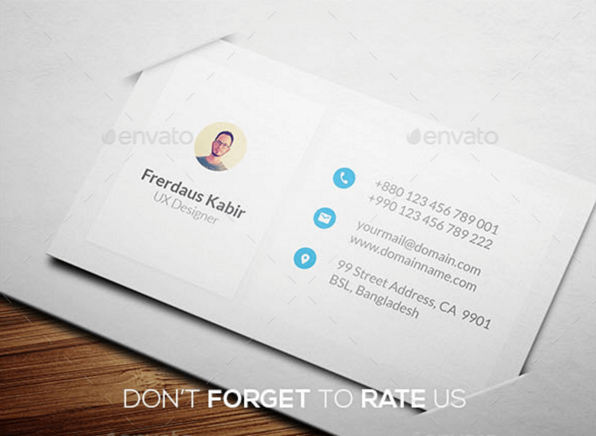 Persönliche Visitenkarte GraphicRiver