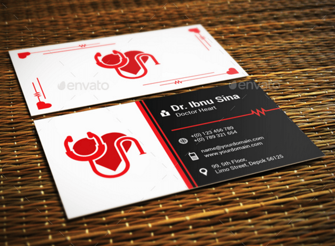 Arzt-Visitenkarte GraphicRiver