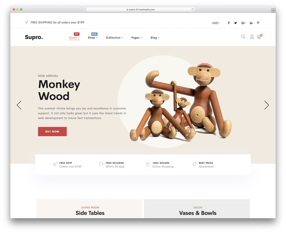 Supro Shopify Landingpage-Theme