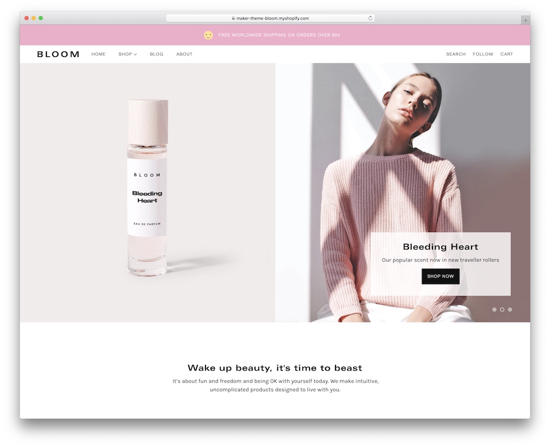 Maker Shopify Landing Page Theme