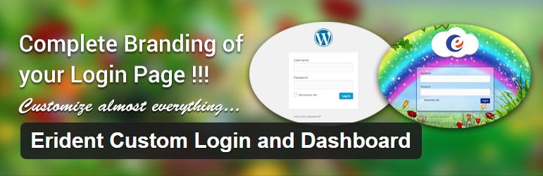Erident Custom Login und Dashboard