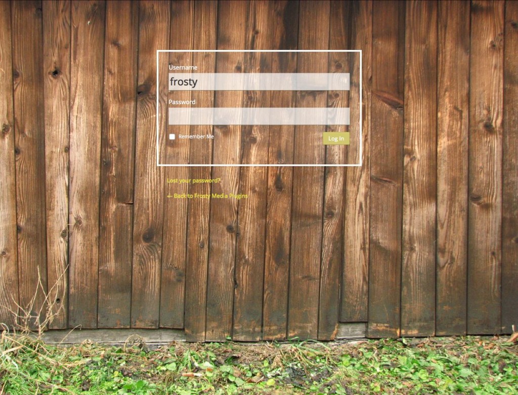 Benutzerdefinierter Login-Demo-Ausgabe
