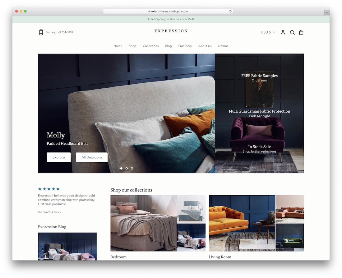 expresie shopify tema imobiliară