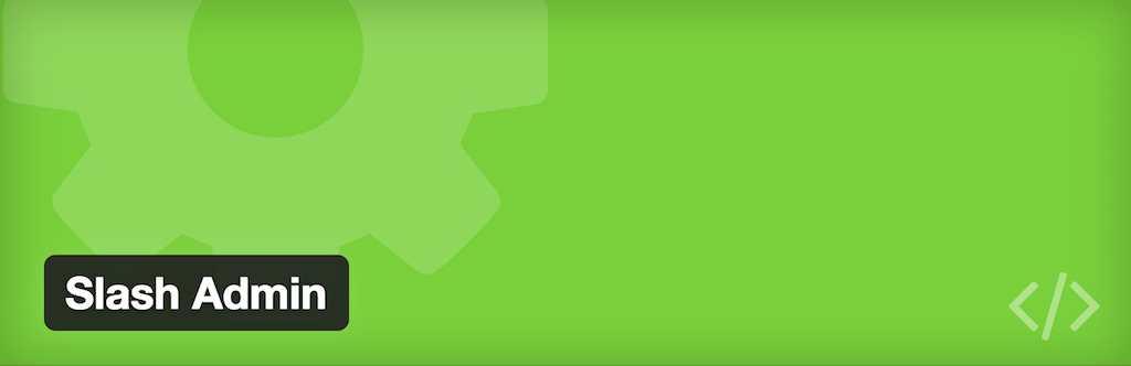 Slash Admin — WordPress-Plugins
