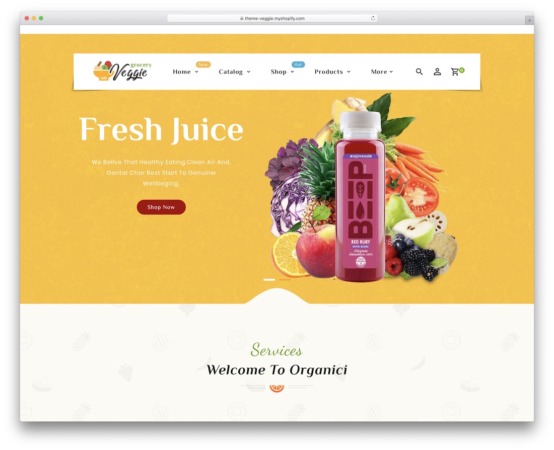tema legume shopify bootstrap