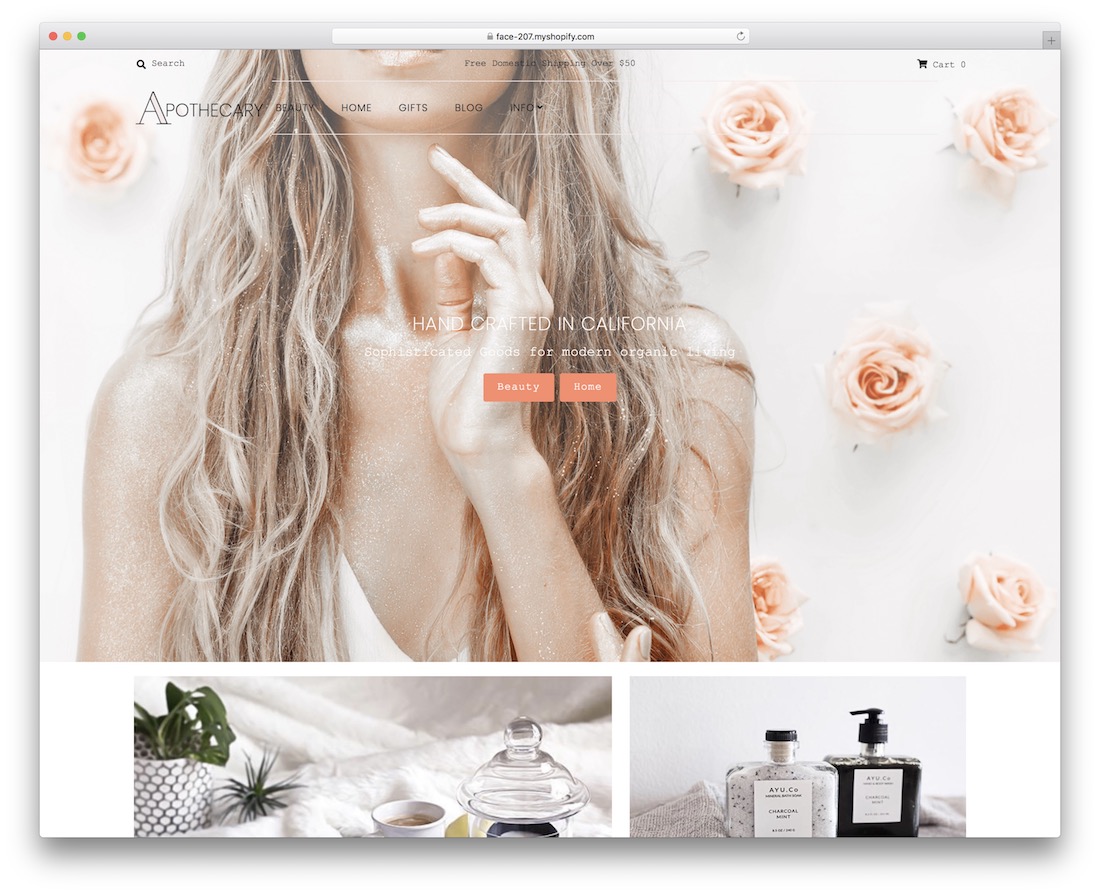 dl parker shopify bootstrap theme