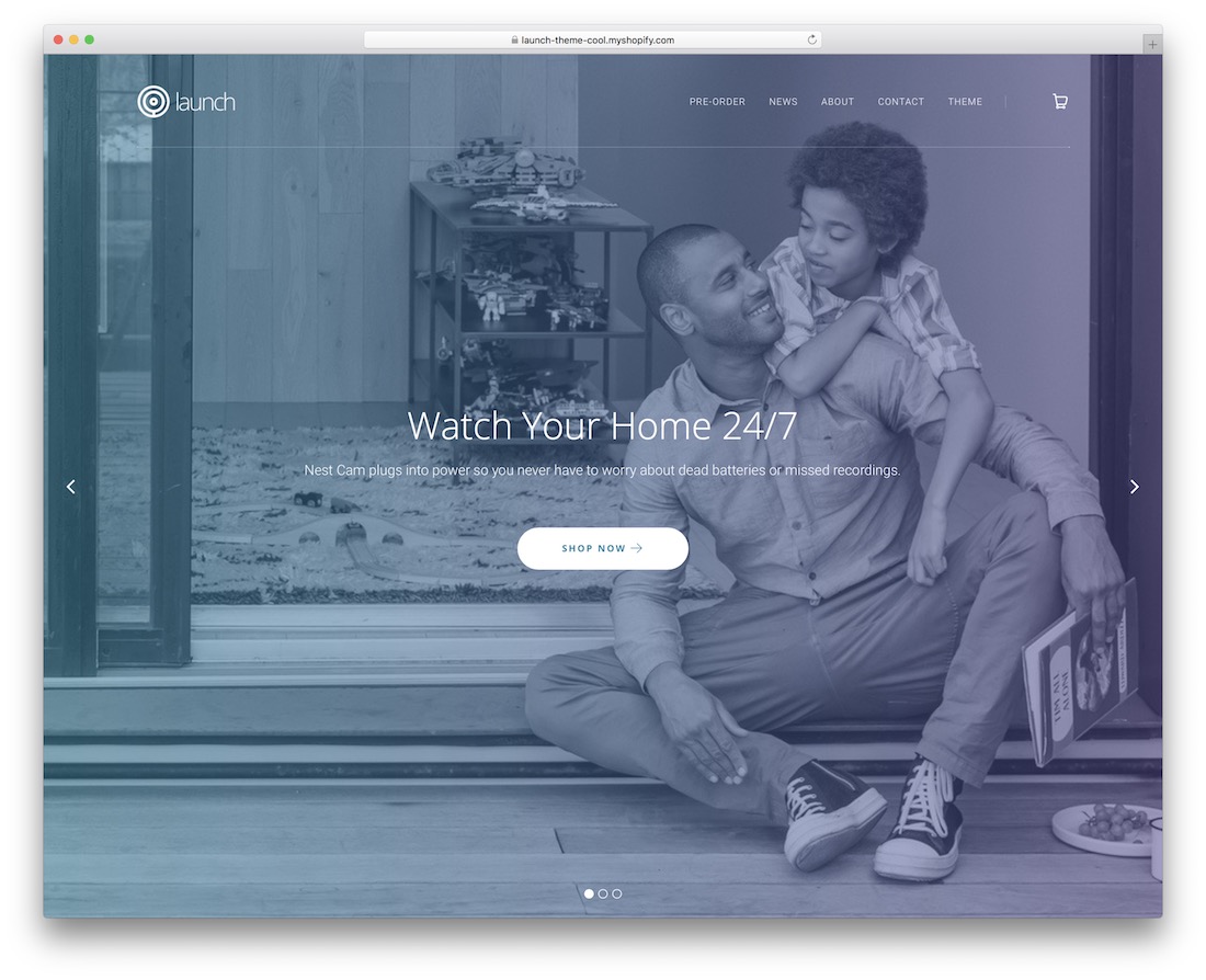 إطلاق موضوع Shopify منتج واحد