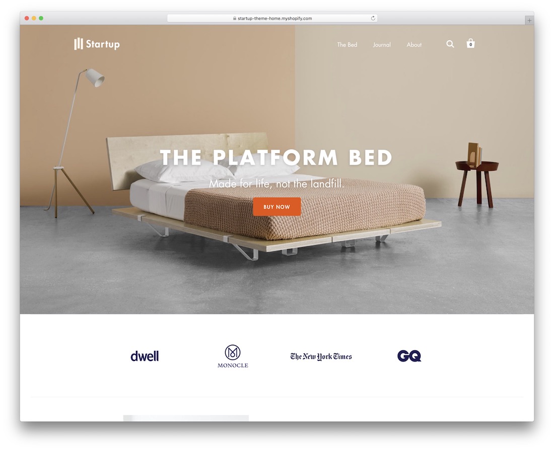 بدء تشغيل منتج واحد shopify موضوع