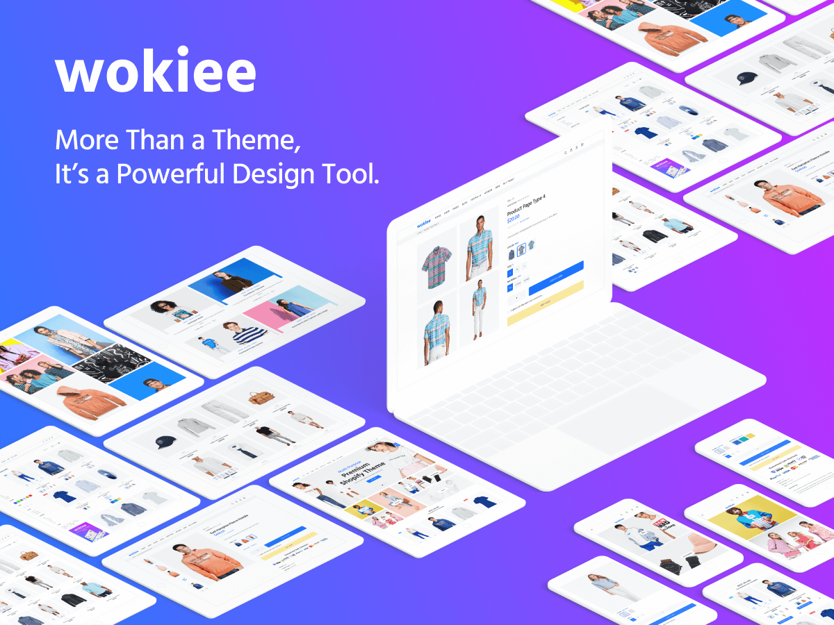 wokiee shopify 主题